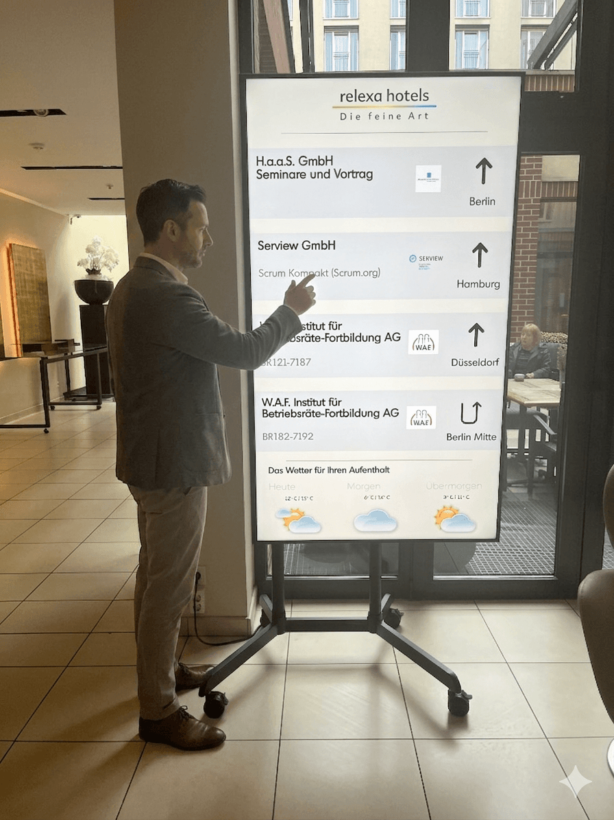 Revita Digital Signage Referenz
